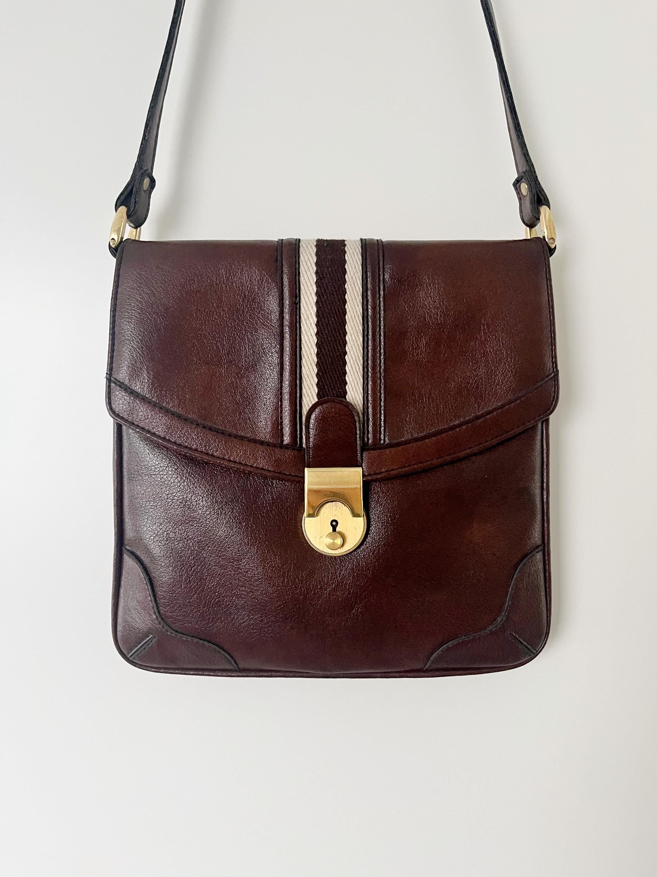 70s leather bag - Etsy 日本