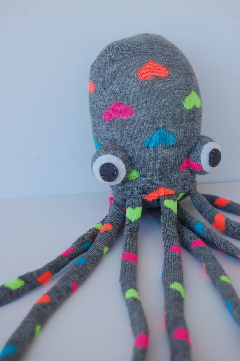 Socktopus Octopus Sock Animal Digital Sewing Pattern Squid Etsy
