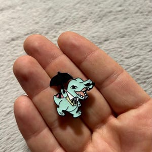 Dapper Totodile Enamel Pin