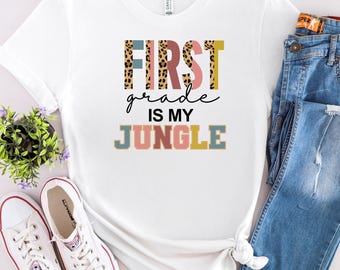 Comfort Colors® First Grade Teacher Shirt, 1st Grade Teacher Shirt, 1st Grade T-Shirt, First Grade TShirt, Elementary School, Teaching Shirt
