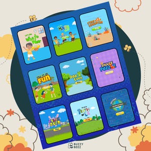 Editable Games for Kids Educational Use, Interactive Learning PLR Canva Digital Product, Kids Learning Pack Master Resell Rights, PLR Bundle.
Enjoy Editable Games on Canva! 

for Kids Educational Use, Kids Learning Pack, Homeschool or Classroom Interactive Learning, Small Business PLR Games, PLR Digital Product, Master Resell Rights, PLR Set, Homeschool Games, Classroom supplement, Homeschool curriculum