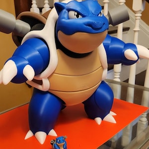 Blastoise Gigantische Große Statue.