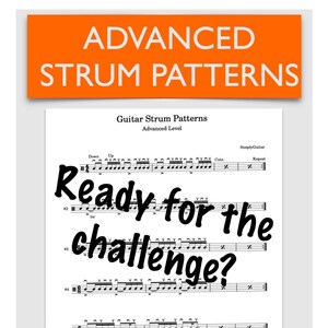 Guitar Strum Patterns for Advanced Level