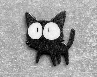FLCL Fooly Cooly Takkun Miyu Miyu Gato Pin de solapa Botón Nunca sabe lo que hace