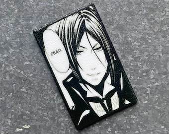 Black Butler Sebastian Manga paneel Pin knop