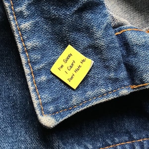 I&#39;m Sorry, I Can&#39;t Don&#39;t Hate Me Sex And The City Post It Note Berger Breakup And Just Like That