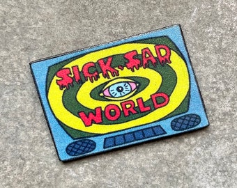 Sick Sad World Daria MTV Animation Lapel Pin Pinback Button Acrylic Pin by CC the Monger