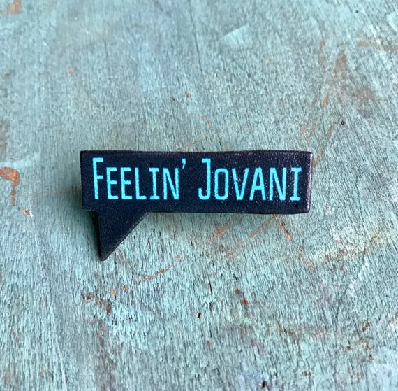 Real Housewives of New York Feelin' Jovani Countess Luann RHONY Pin Lapel Pin Pinback Button
