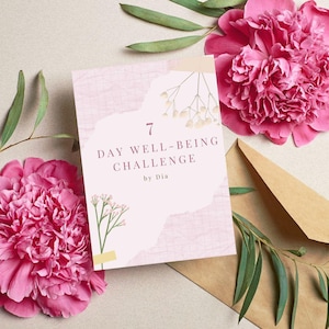 7-Day Well-Being Challenge | A4 Printable Wellness Planner | Sleep, Nutrition, Movement, Gratitude & Mindfulness