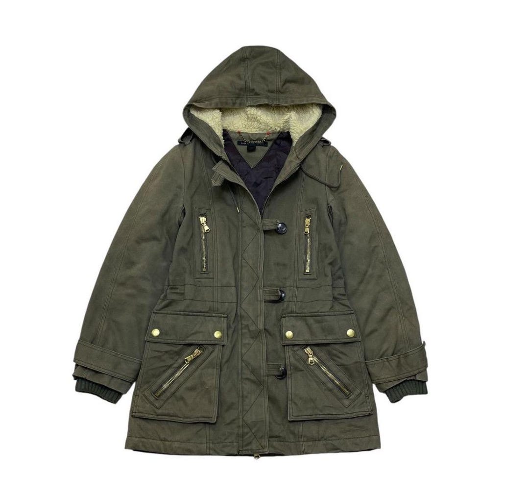Vintage Faded Marc by Marc Jacobs Parka Field Jacket - Etsy