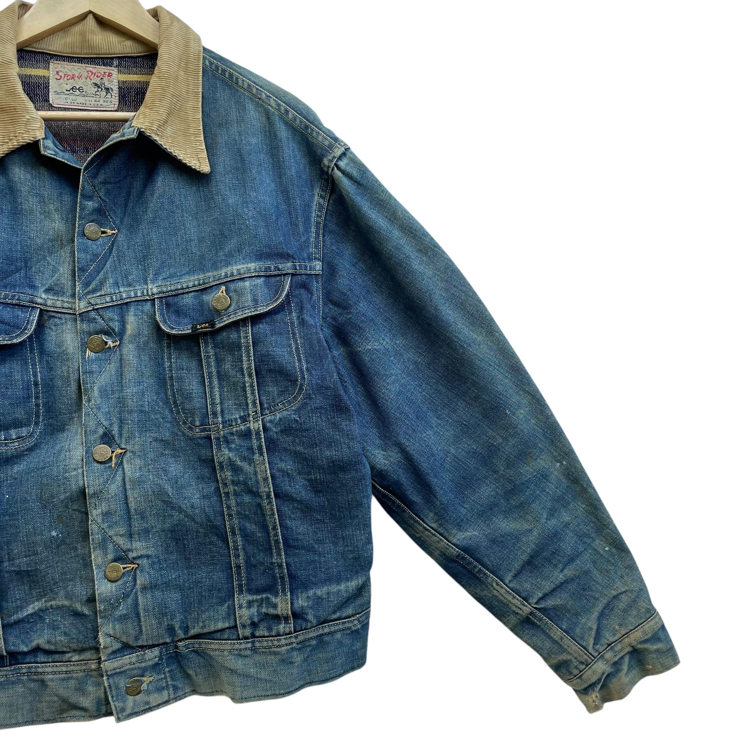 Vintage 60s Lee Storm Rider Denim Jacket, USA Made - Etsy Canada