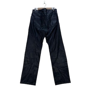 Vintage R New Bold Paul Smith Pure Cowhide  Genuine Leather Pants