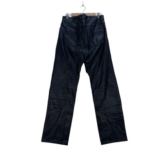 Paul Smith, Vintage R New Bold Paul Smith Pure Cowhide Genuine Leather Pants