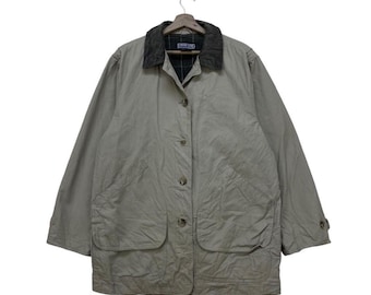 Vintage 90's BARN Coat Italian Lands' End Hunting Jacket Chore