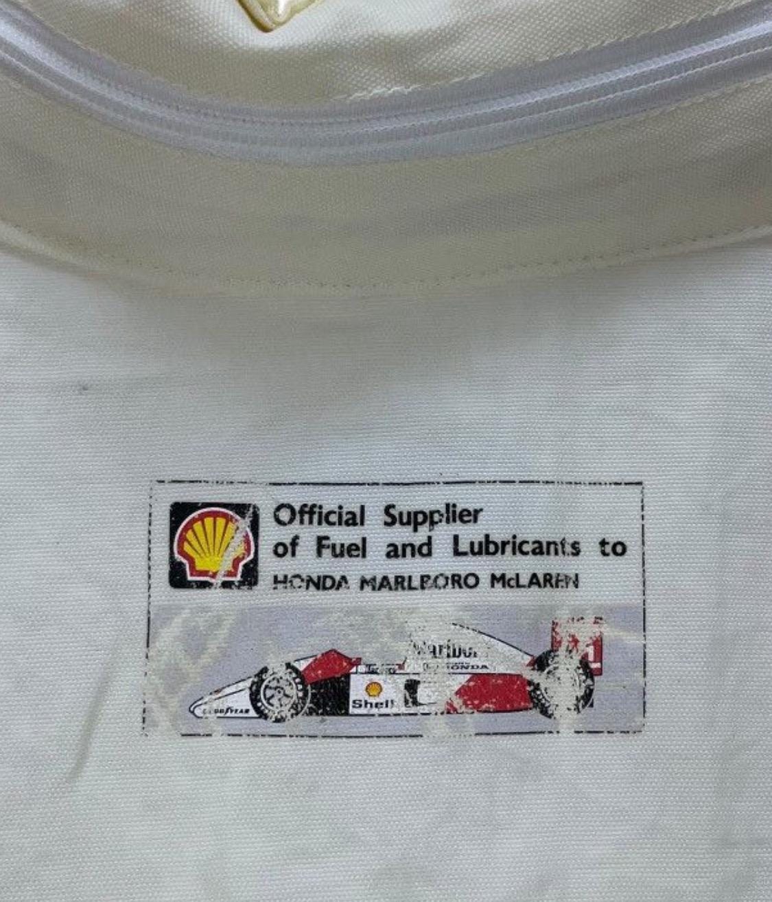 Vintage Shell Formula One Supplier Lubricant to Honda Marlboro