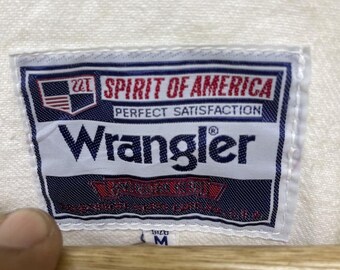 Vintage 90s Wrangler Spirit of America Trucker Type 3 Jacket - Etsy