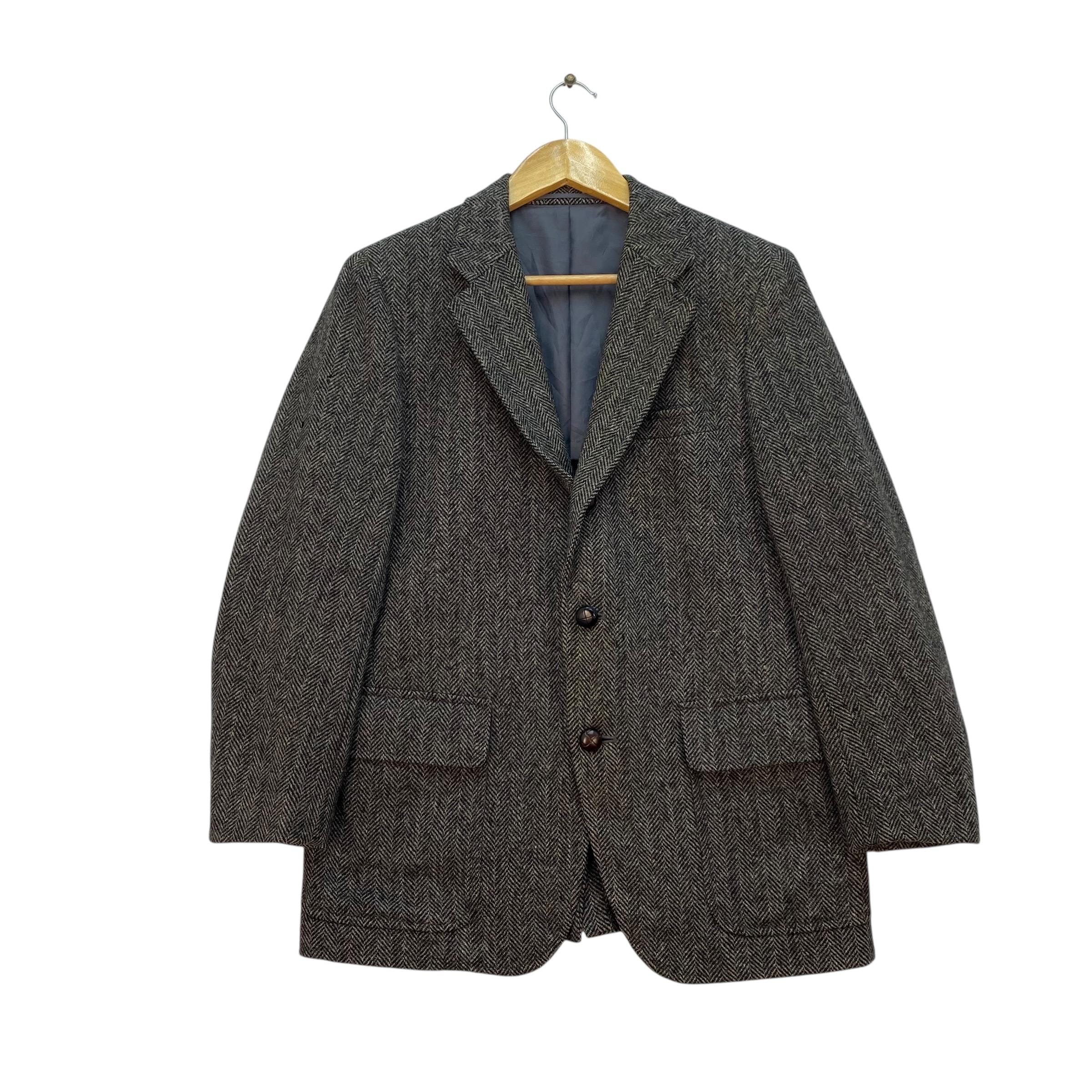 J.Press, Vintage J Press Coat Wool Herringbone Jacket