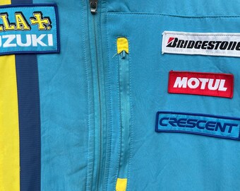 ヴィンテージ スズキ リズラ モトGP フルパッチ スポンサーシップ
