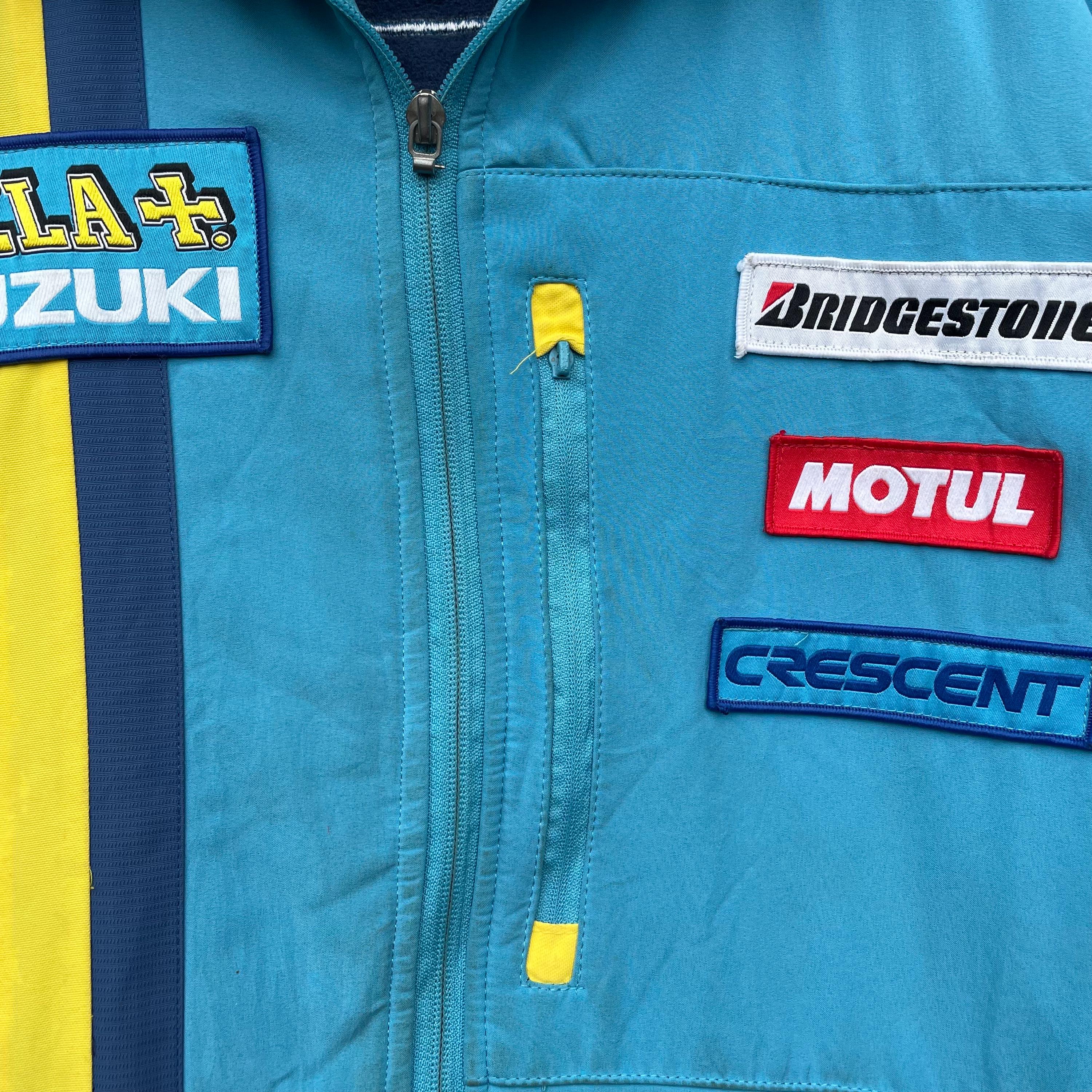 ヴィンテージ スズキ リズラ モトGP フルパッチ スポンサーシップ