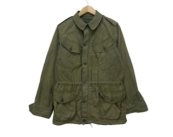 Vintage Polo Ralph Lauren Rugby Military Parka Jacket