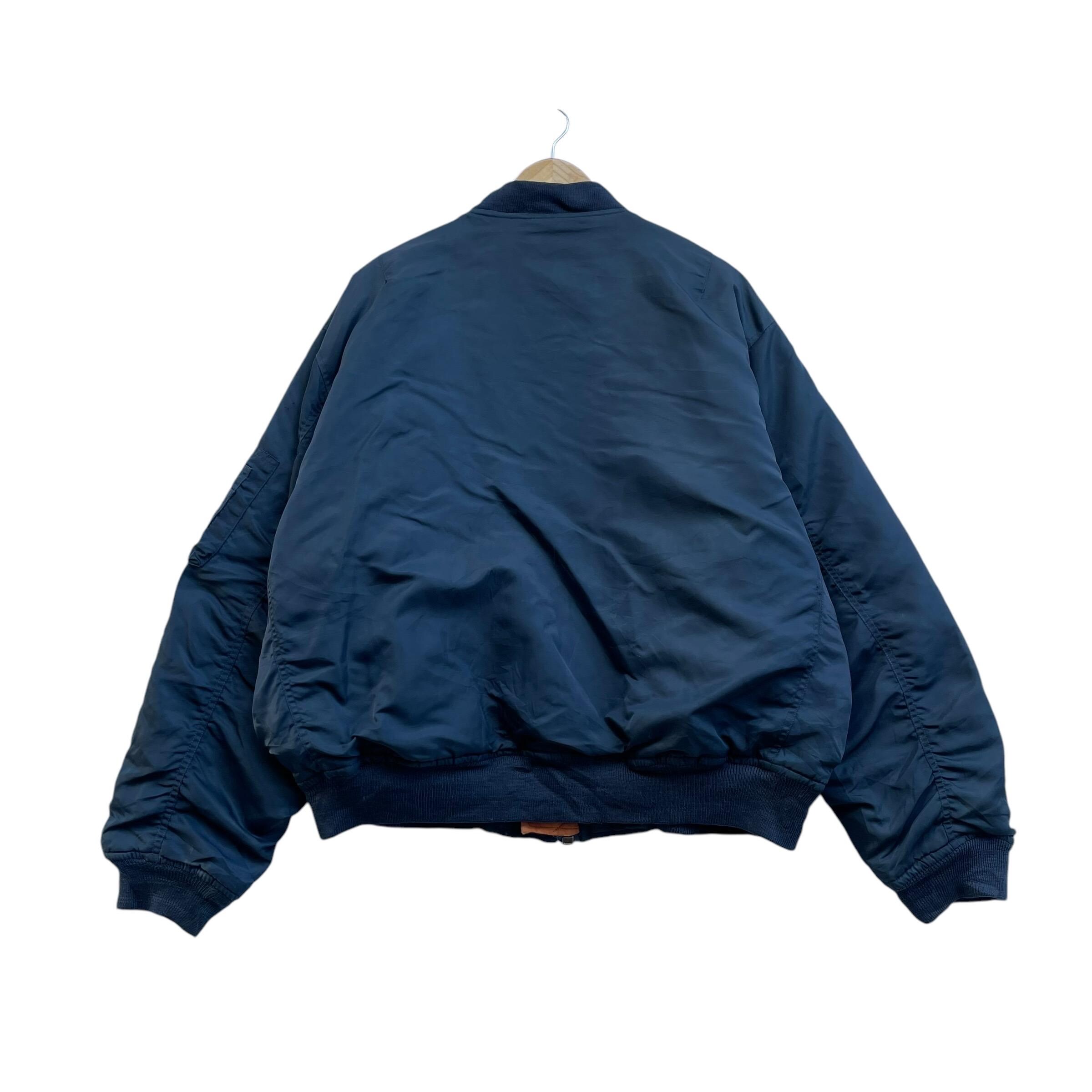 Vintage Bomber USA Army Type MA 1 Brass Jacket Size Extra Large - Etsy