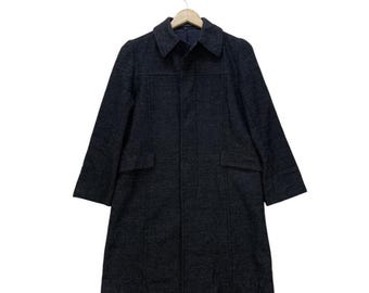 Japanese Brand Ined Herringbone Coat Jacket