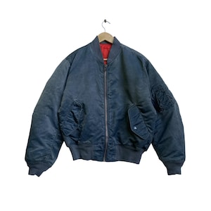 Vintage Japanese Brand Jacket MA-1 Jacket Bomber Jacket