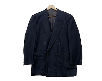 Vintage 90s Ermenegildo Zegna Soft Cashmere Silk Linen Blend
