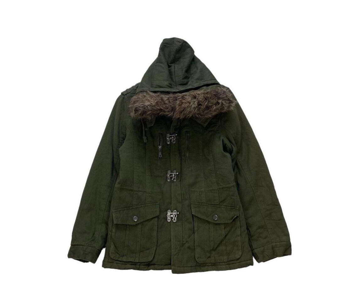 Japanese Brand in the Attic Rocker Garment Hoodie Faux Fur
