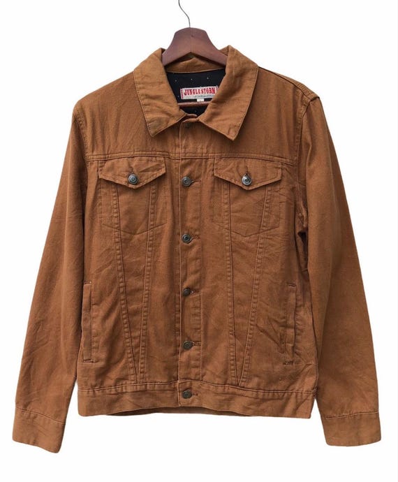 Vintage Japanese Brand Jungle Storm Trucker Type 3 Size Large - Etsy