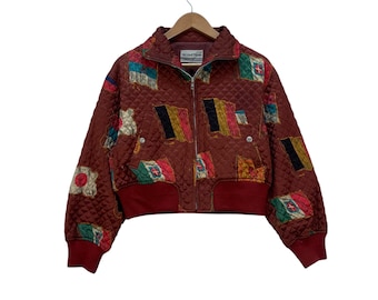 ジャケット・アウター Nicole Club For MEN Wool Napoleon Jacket Vintage Nicole Club for Men Varsity Cotton Jacket Big Logo - Etsy