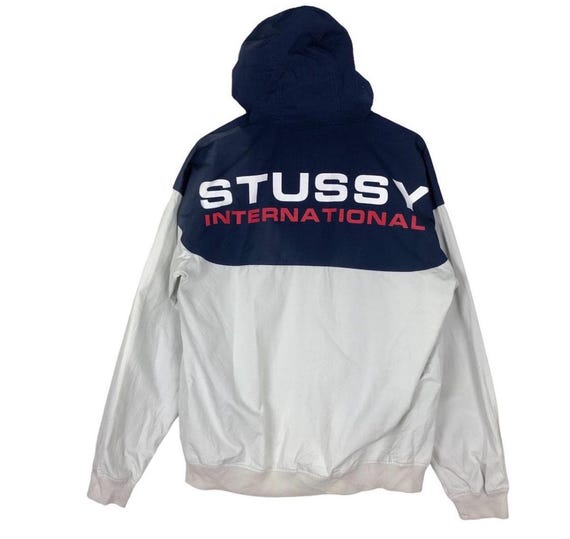 Stüssy, Vintage Stussy Hooded Zipper Up Jacket
