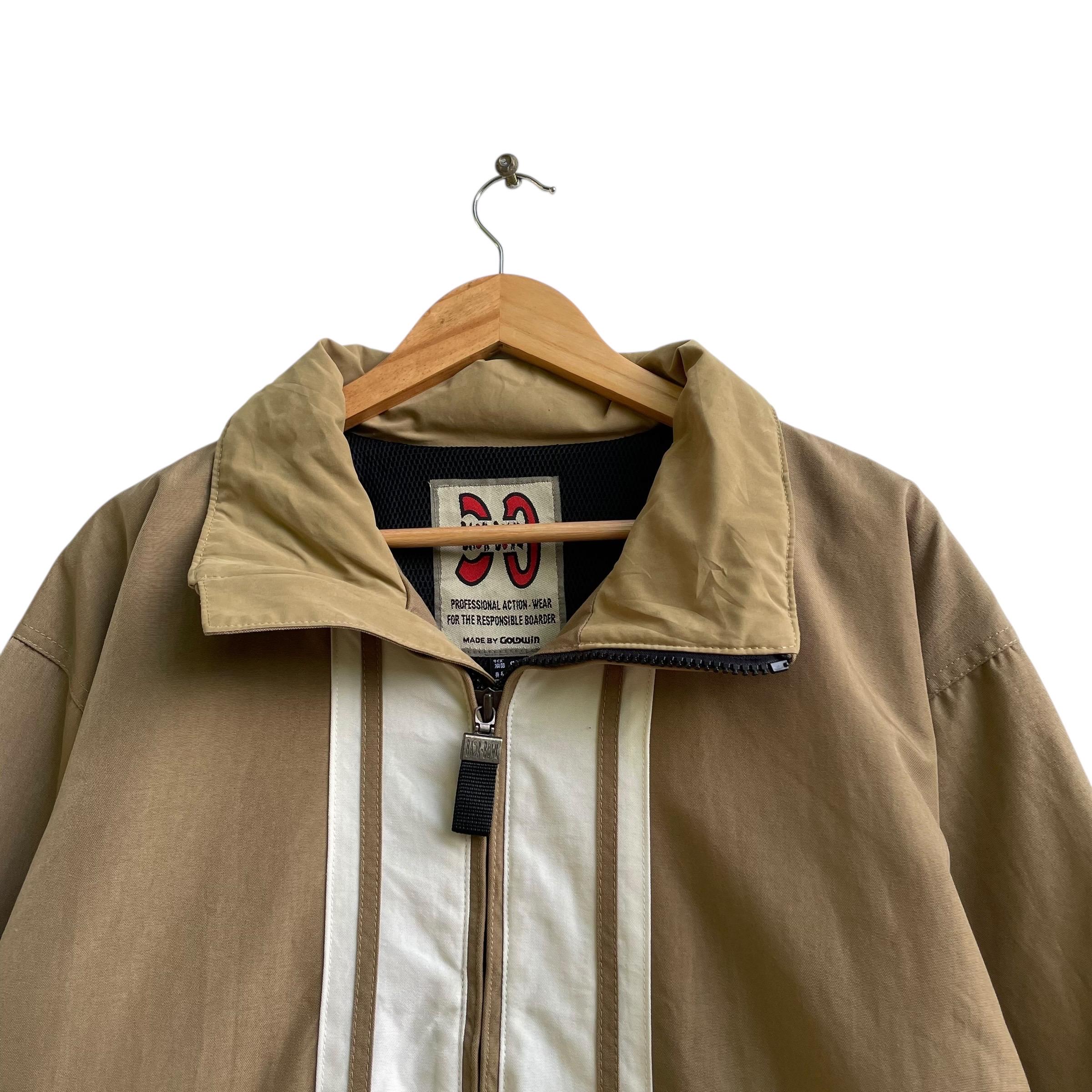 Vintage Goldwin Back Bowl Stripe Jacket - Etsy