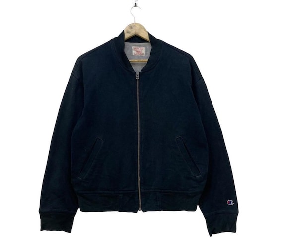 Vintage Champion Sportwear Zipper up Bomber Jacket - Etsy