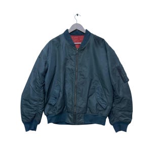 Vintage Japanese Brand Uniqlo Bomber Ma 1 Flayers Jacket Size Extra Large