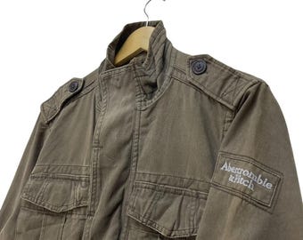 Abercrombie and Fitch Sentinel Type Military Jacket - Etsy