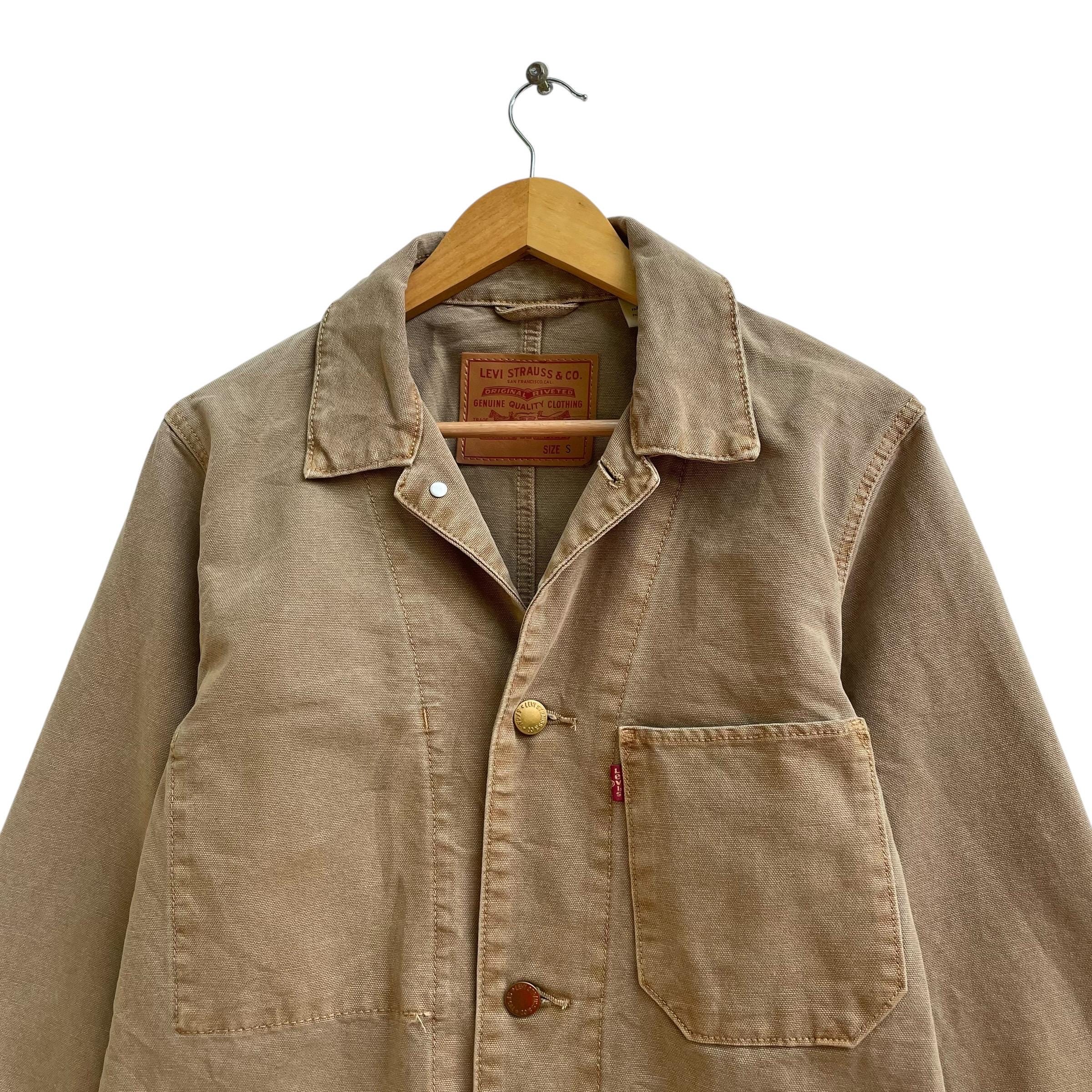 極美品 90s USA製 Levi's chore coat ブラウン Levis Workwear Chore Coat - Heavy Cotton Jacket - Etsy
