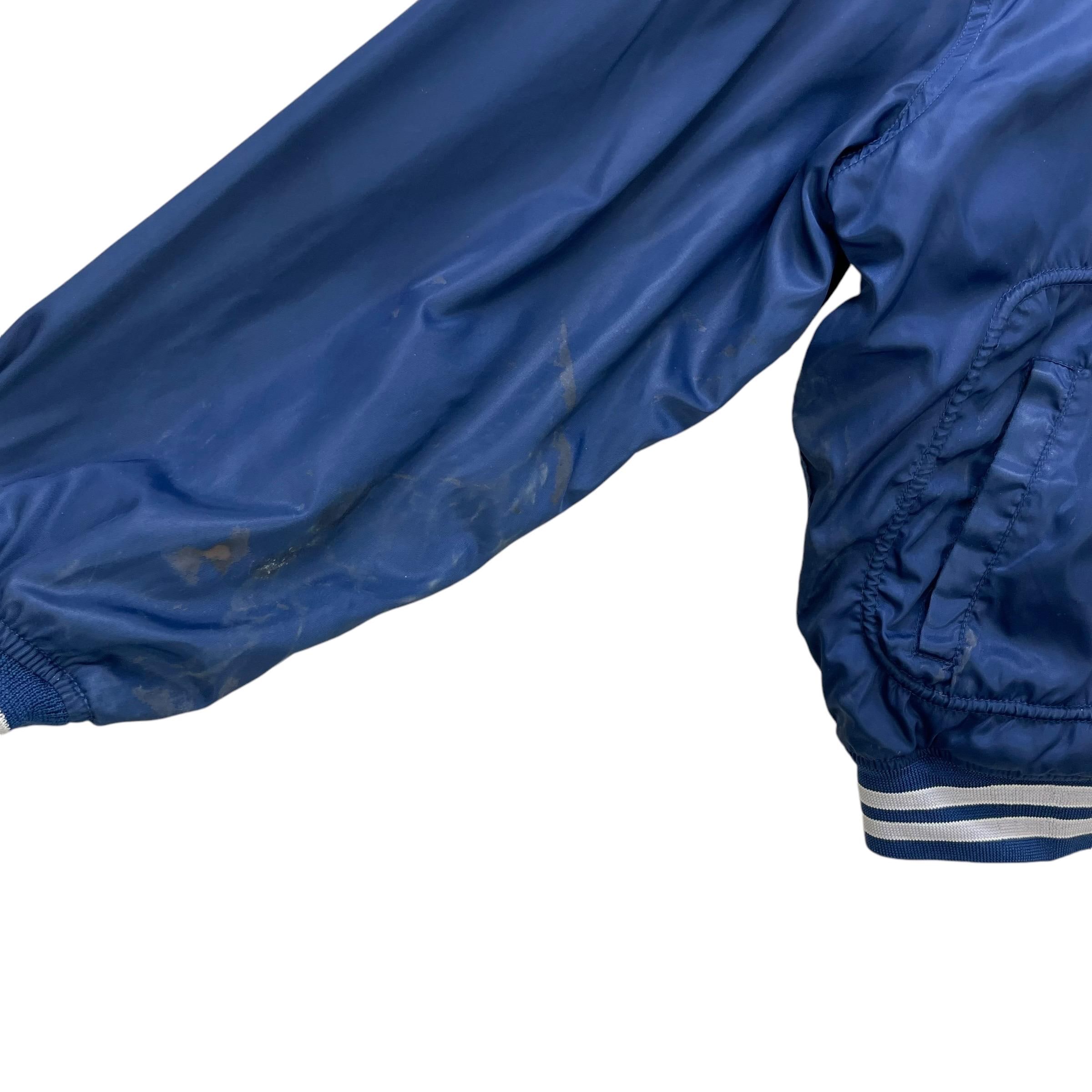 Vintage 90s Georgetown Hoyas Big Logo Bulldog Reversible Jacket