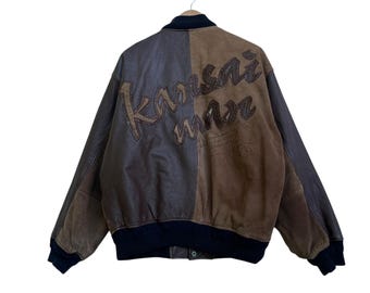 Rare Kansai Man Varsity Jacket - Etsy