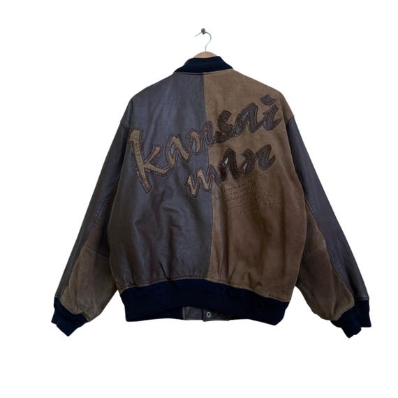 【モーガン蔵人】最終値下げ 90s leather bomber jacket Vintage 90s Green Moores Leather Jacket (M) – Rebalance Vintage