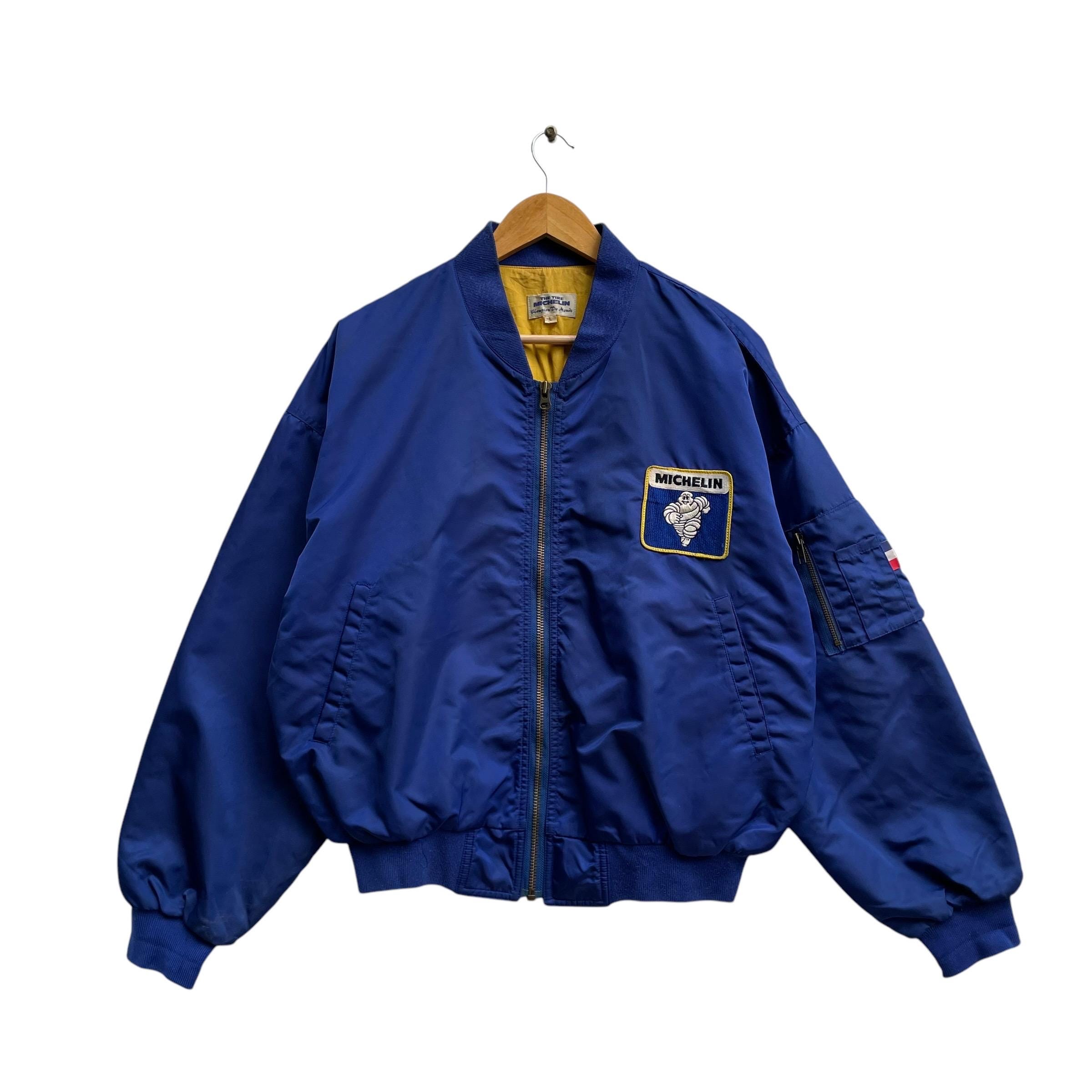 Vintage Michelin the Tire Champion Du Monde Bomber Jacket - Etsy 