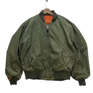 Vintage Y2K Confirm MA-1 Military Garments Bomber Jacket