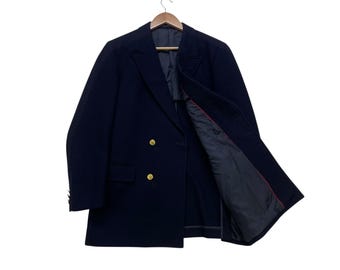 Veste en laine croisée J Press vintage