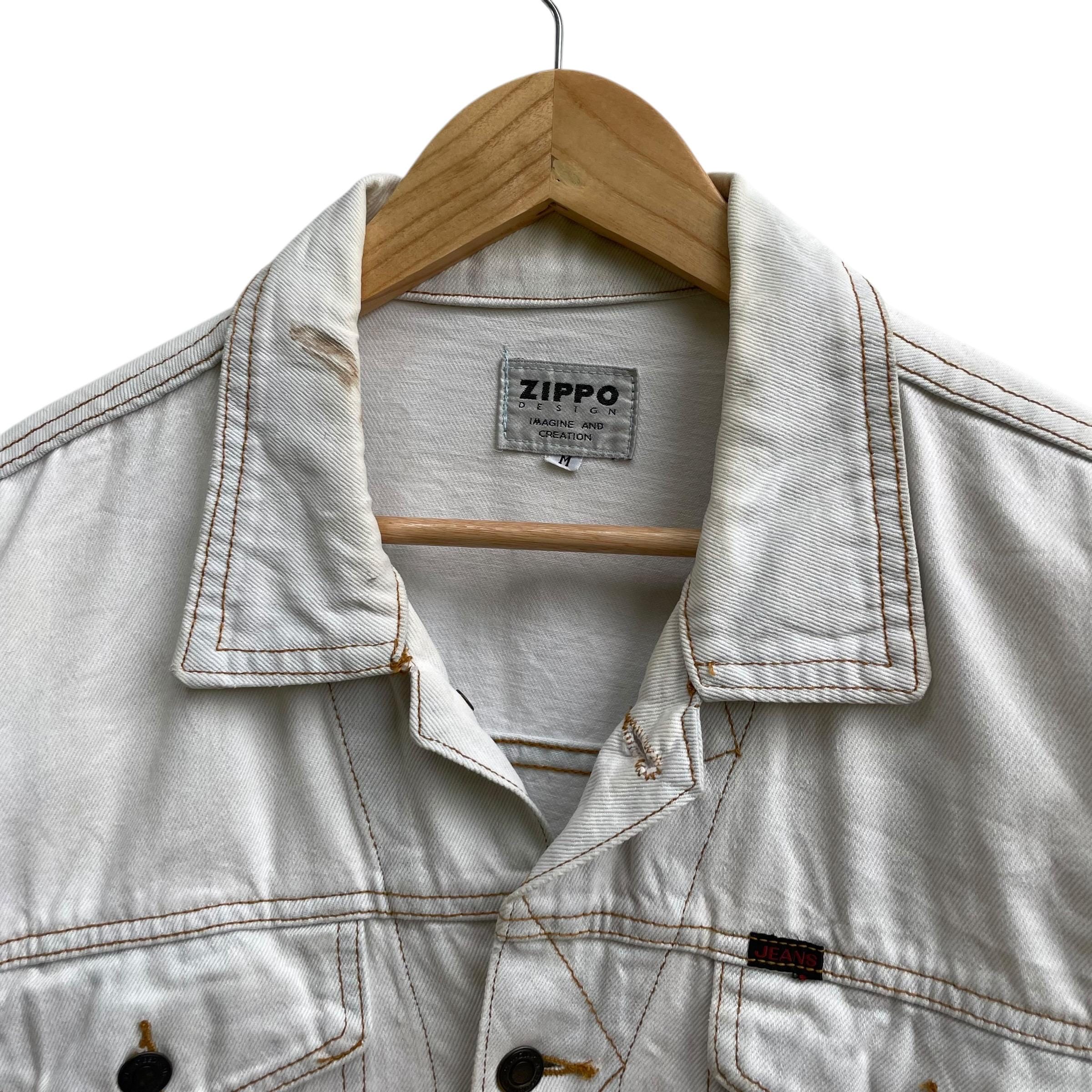Vintage Zippo Trucker Denim Type 3 Jacket - Etsy