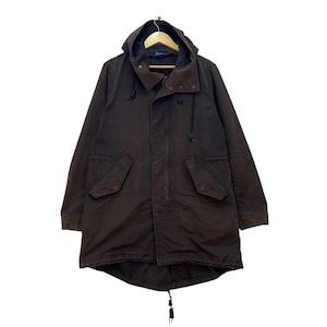 Chaqueta vintage Fred Perry con cola de pez y parka descolorida