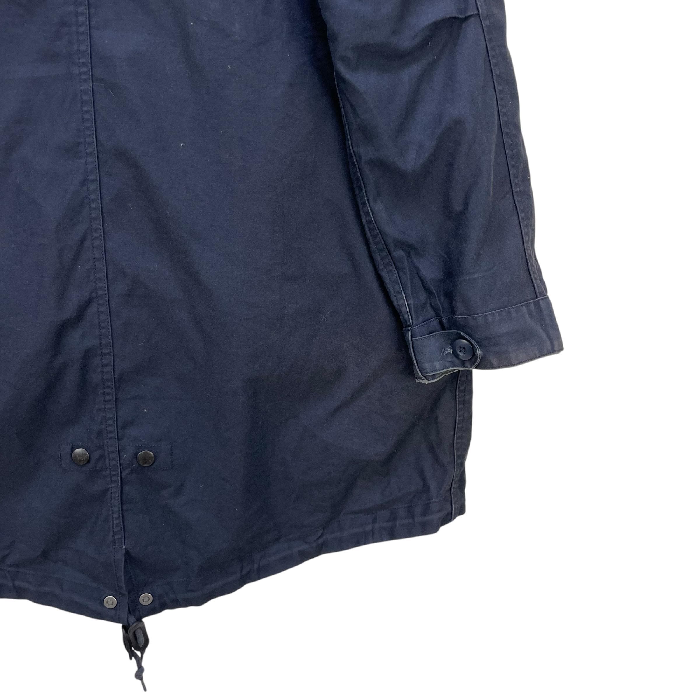 Vintage Fred Perry Fishtail Parka Jacket With Detachable Hood