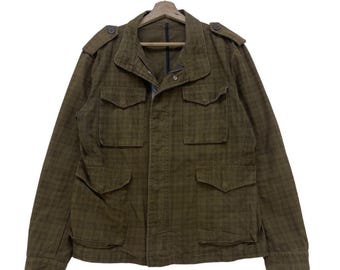 Vintage Takeo Kikuchi Military M65 Style Field Jacket Size Large