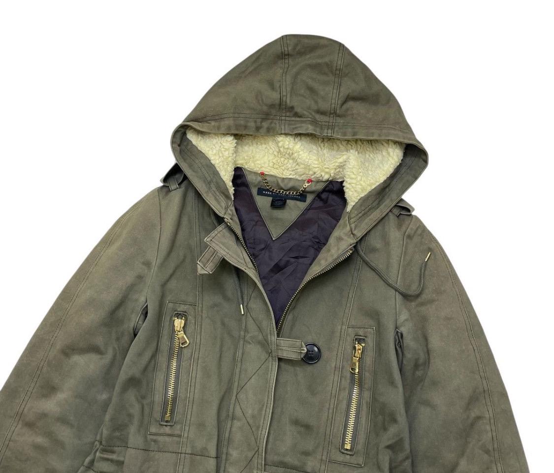 MARC JACOBS LOOK スエード調ジャケット カーキ 4 M相当 上品 Vintage Faded Marc by Marc Jacobs Parka Field Jacket - Etsy