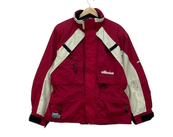 Vintage Ellesse Cenoner Ski Two Tone Thinsulate Jacket