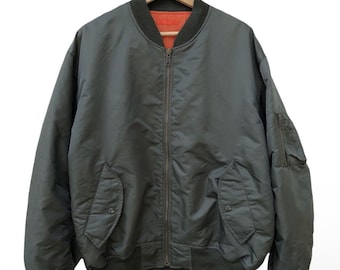 Vintage Uniqlo Bomber Ma-1 Jacket - Etsy